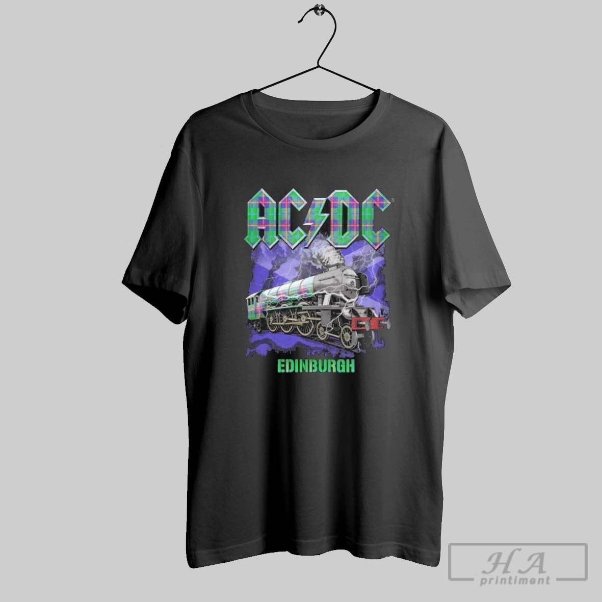 Official Ac Dc Edinburgh Tour 2025 Shirt