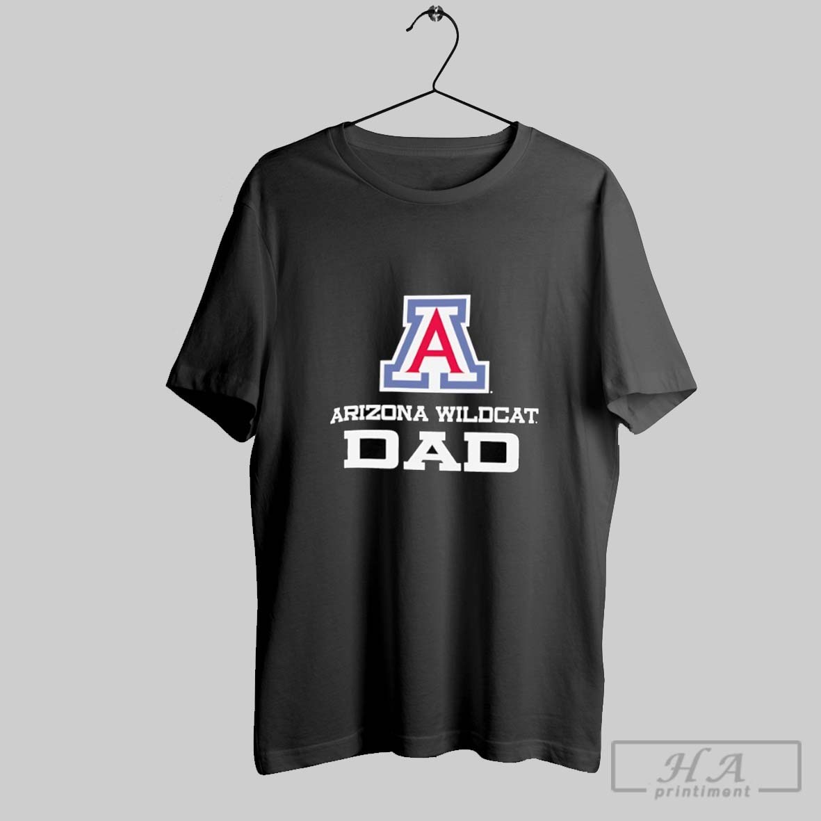 Official Arizona Wildcat Dad Logo Tee Shirt
