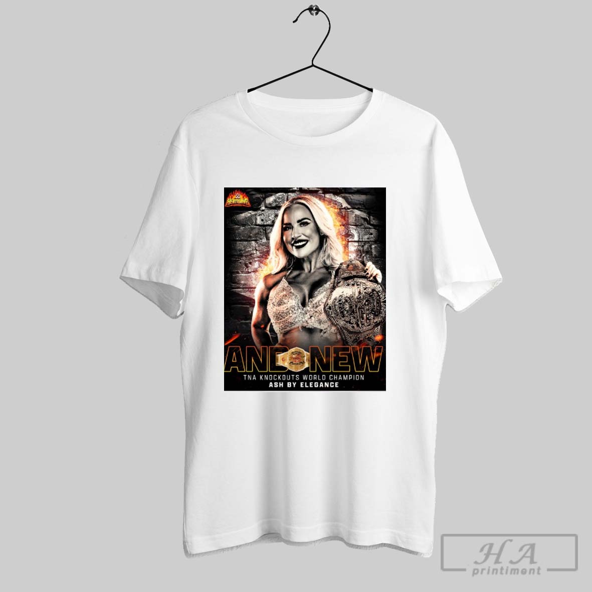Official Ash By Elegance And New Tna Knockouts World Champion Wwe Heatwave 2025 Poster T Shirt Hoodie Sweater Long Sleeve And Tank Top