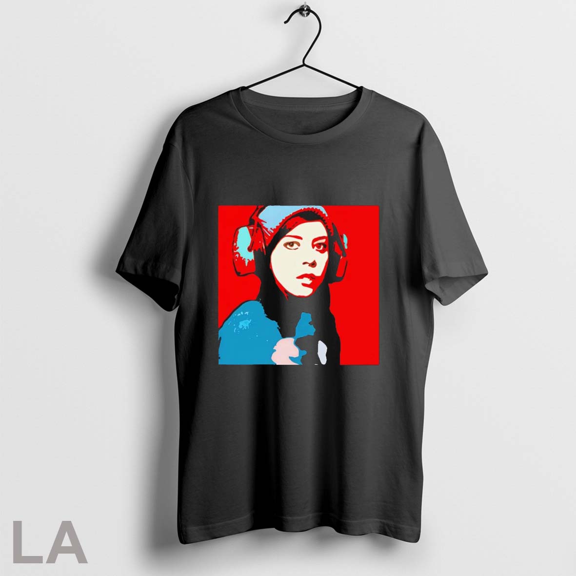 Official Aubrey Plaza Portrait Graphic Shirt