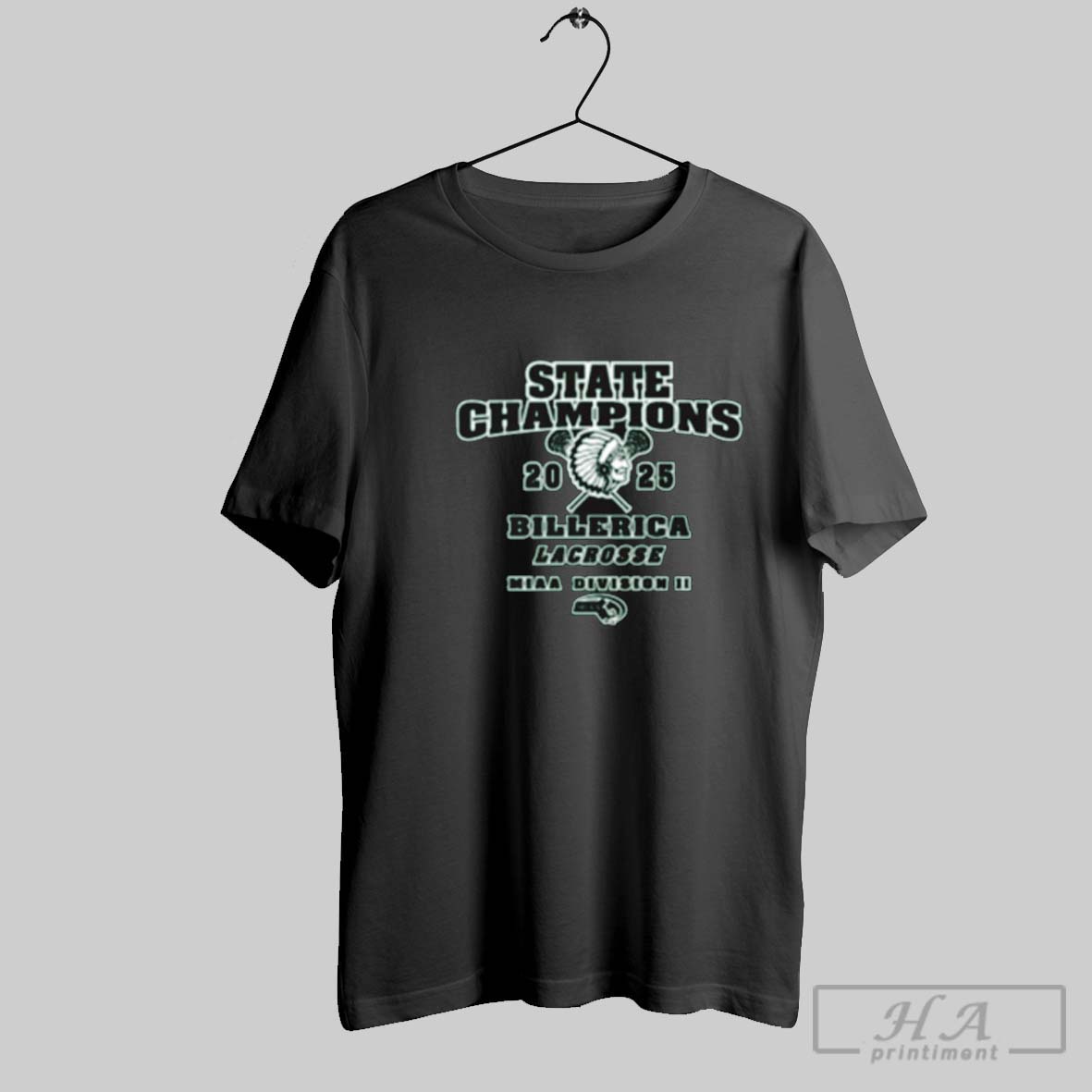 Official Bmhsaa Billerica Lacrosse State Champions 2025 Miaa Division Ii T Shirt Hoodie Sweater Long Sleeve And Tank Top