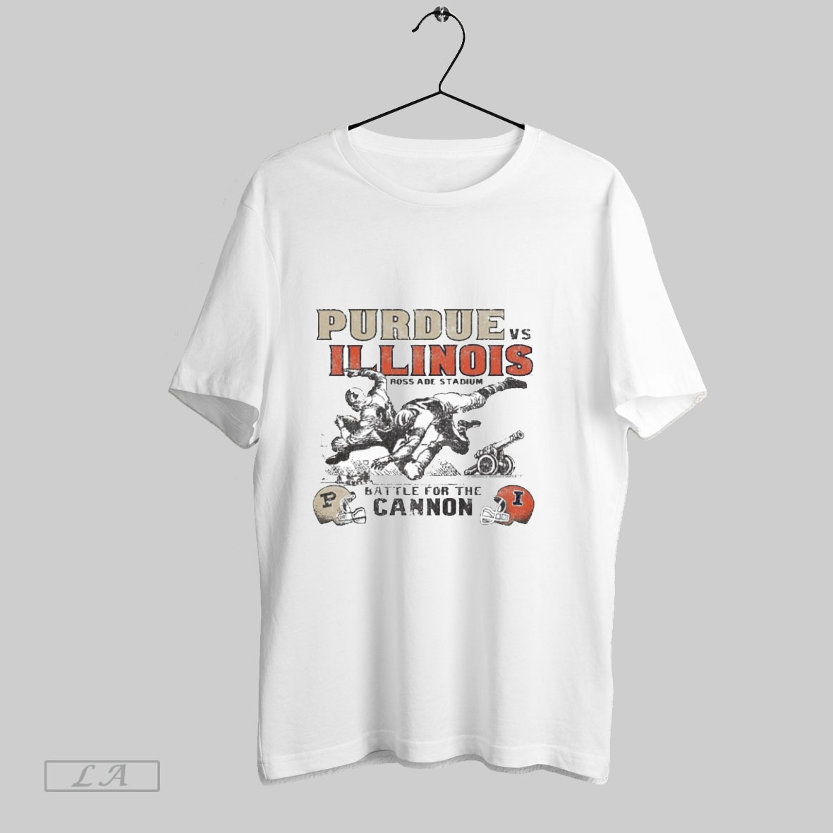 Official Battle For The Cannon 2025 Purdue Vs Illinois Football Shirt Sweatshirt