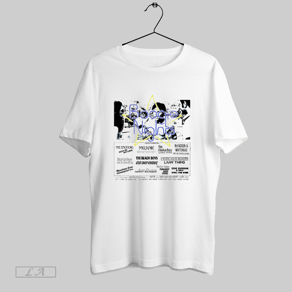 Official Boogie Nights 1997 New Line Cinema Graphic Shirt