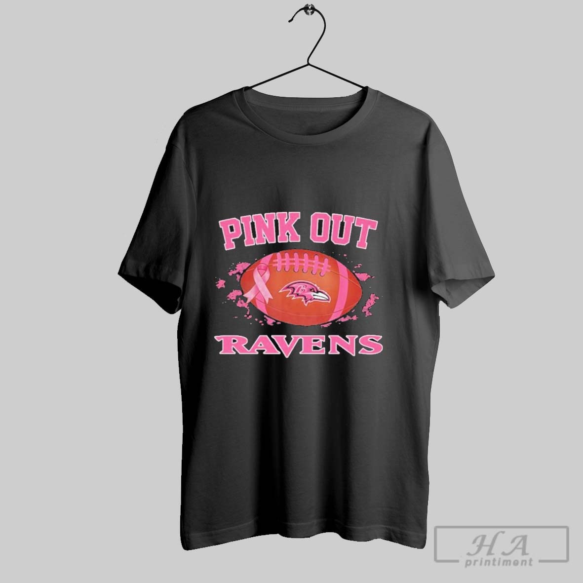 Official Breast Cancer Pink Out Baltimore Ravens Shirt