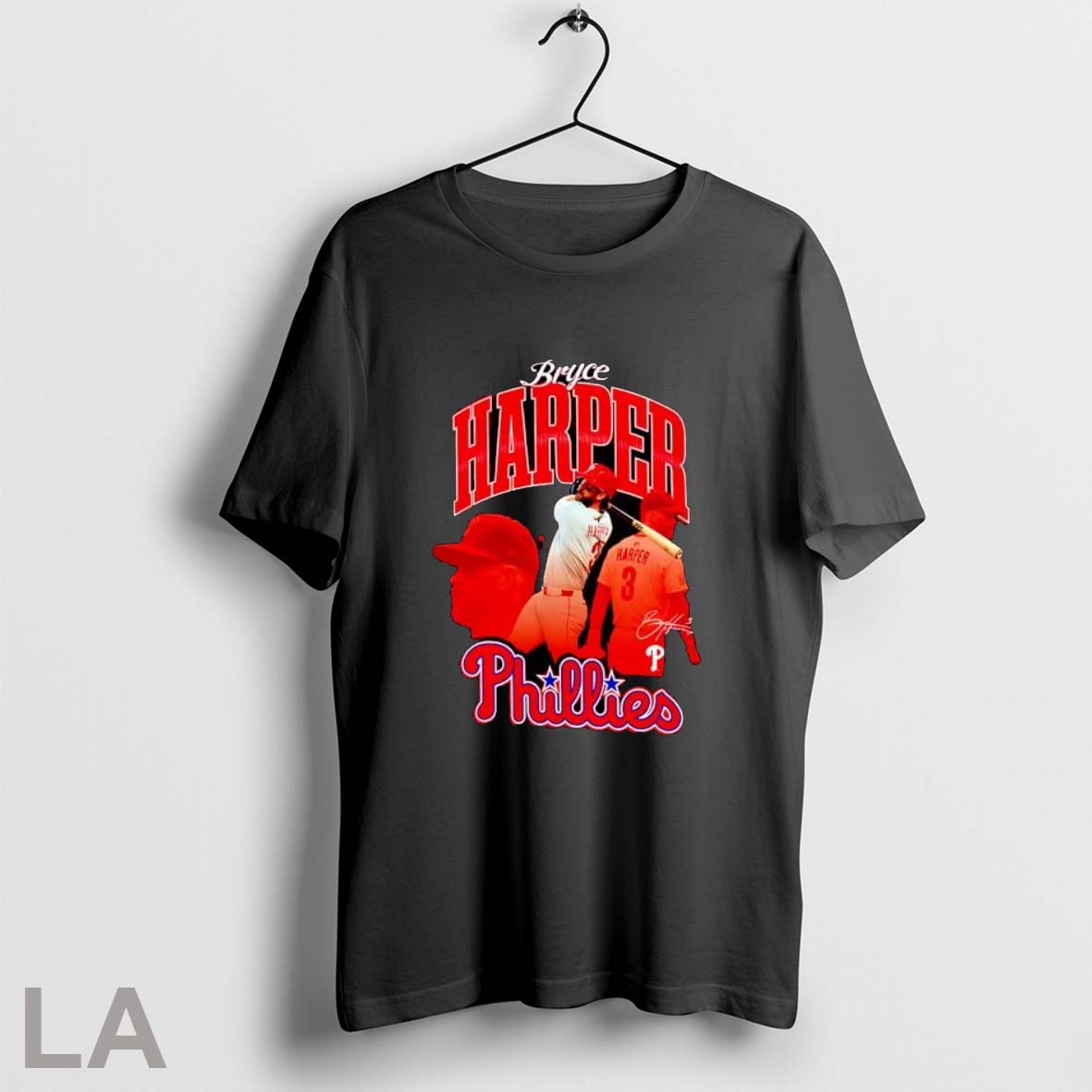 Official Bryce Harper Philadelphia Phillies Player Graphic Signature Shirt