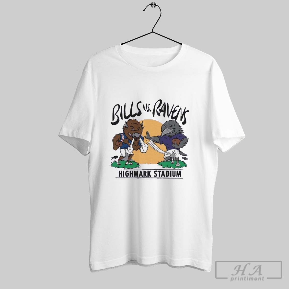 Official Buffalo Bills Highmark Stadium 2025 Bills Vs Ravens Shirt