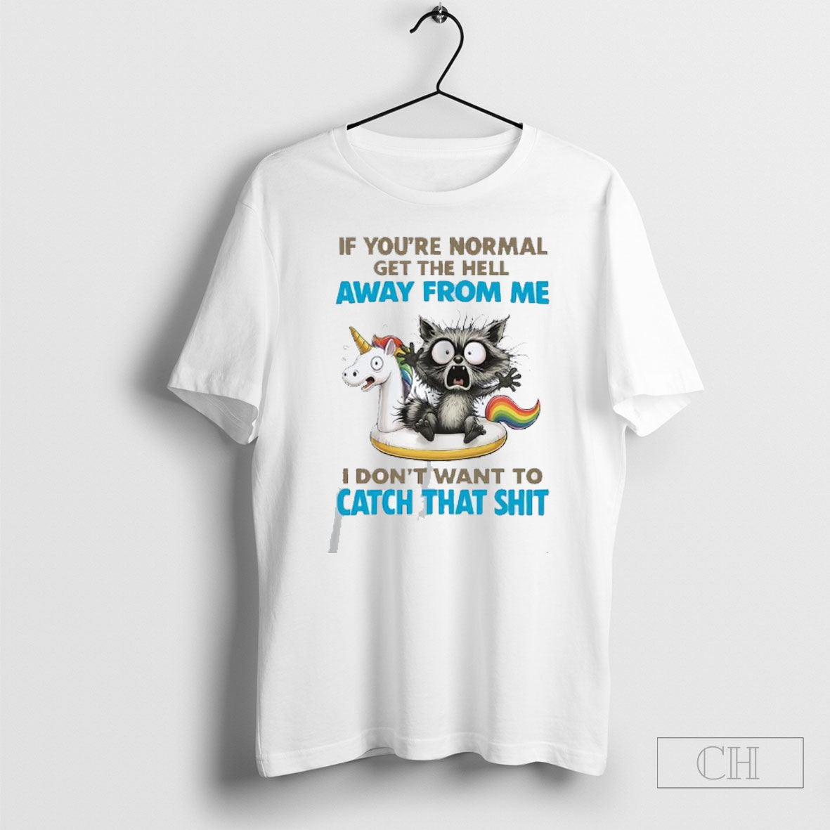 Official Cat If Youre Normal Get The Hell Away From Me Sweater Tee Shirt