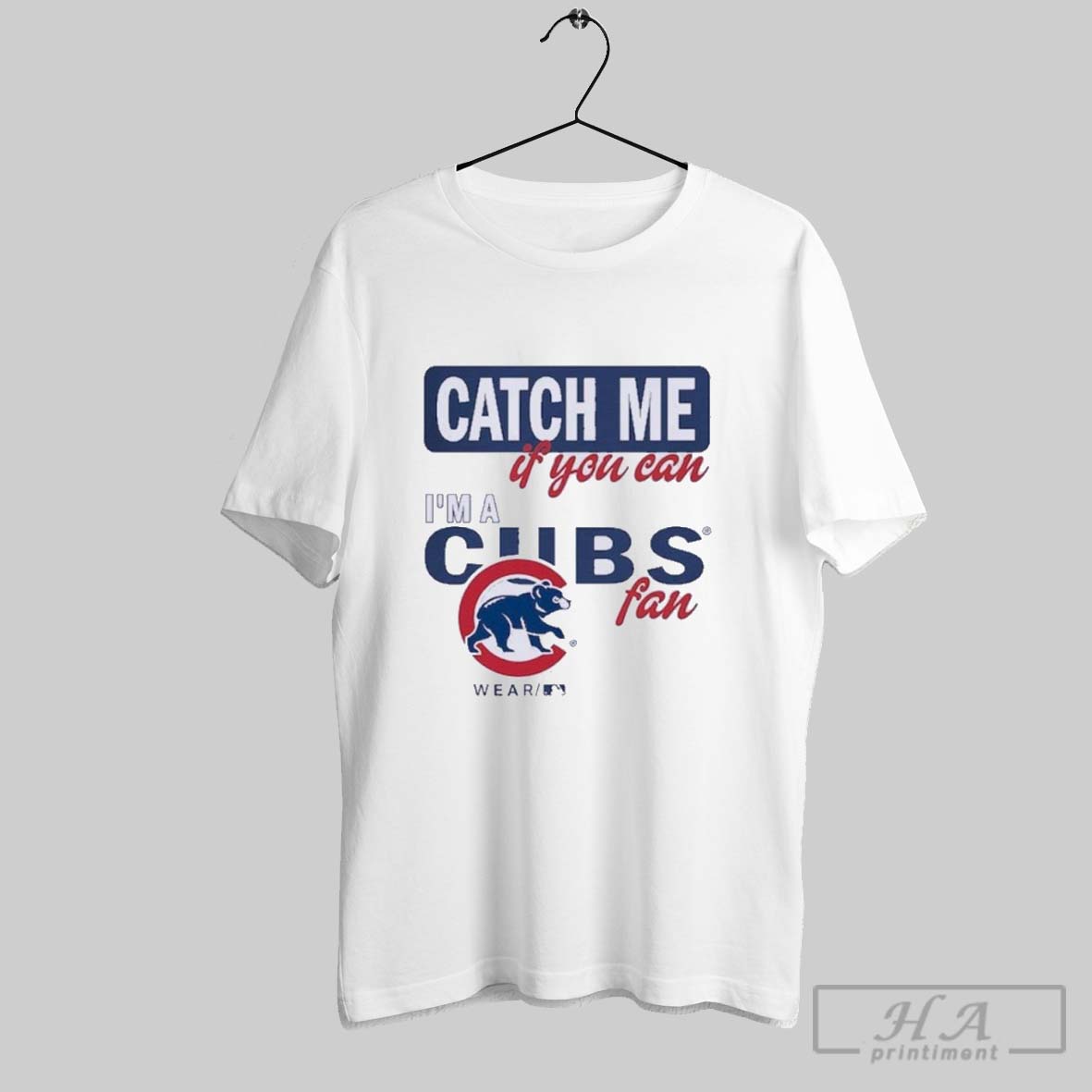 Official Catch Me If You Can Im A Chicago Cubs Fan Shirt