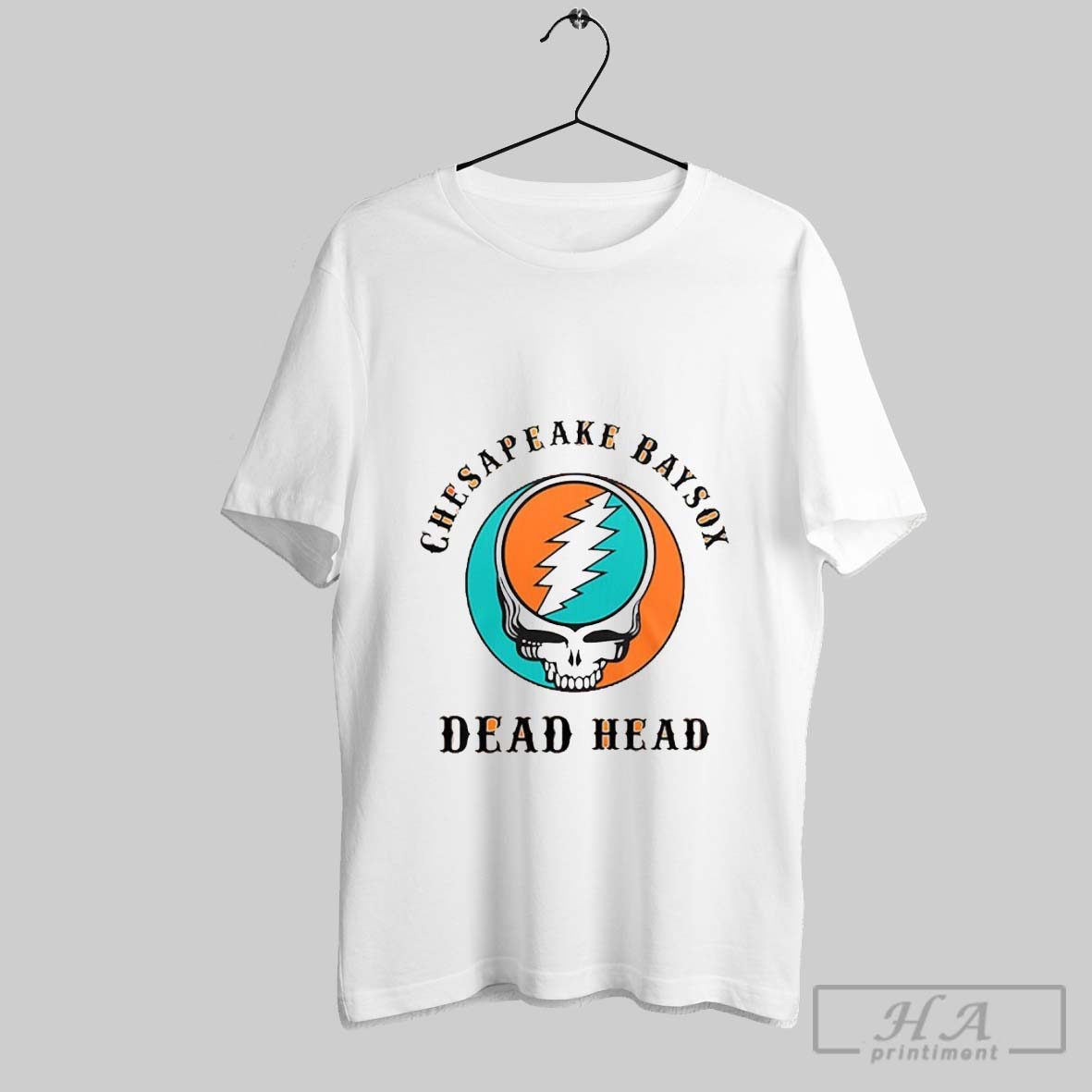 Official Chesapeake Baysox X Grateful Dead Tee Shirt