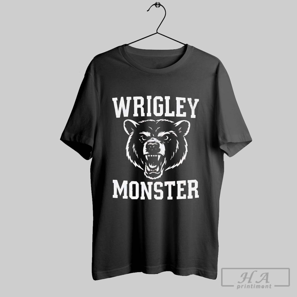 Official Chicago Cubs Wrigley Monster Tee Shirt