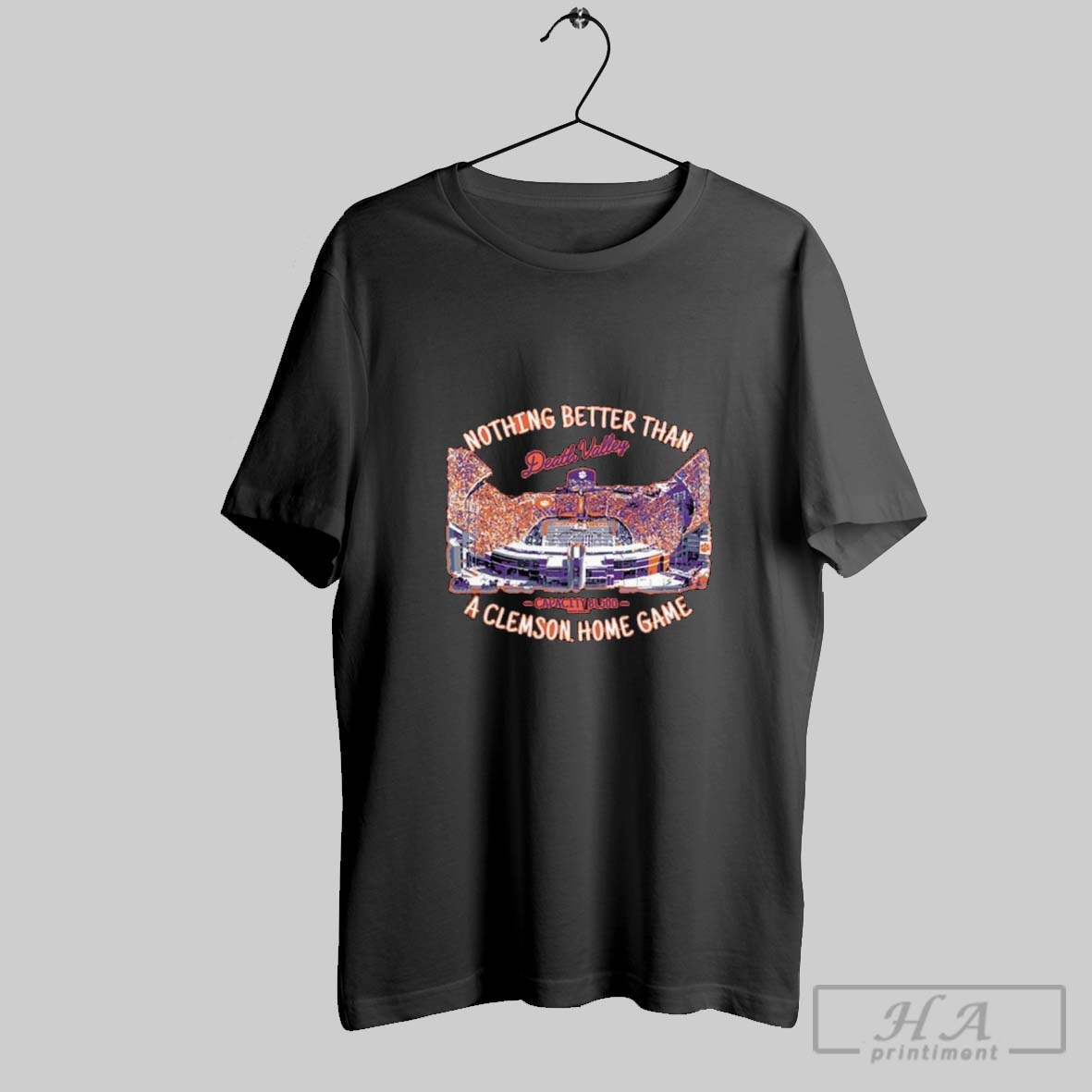 Official Clemson Tigers Nothing Better Than Death Valley A Clemson Home Game Shirt