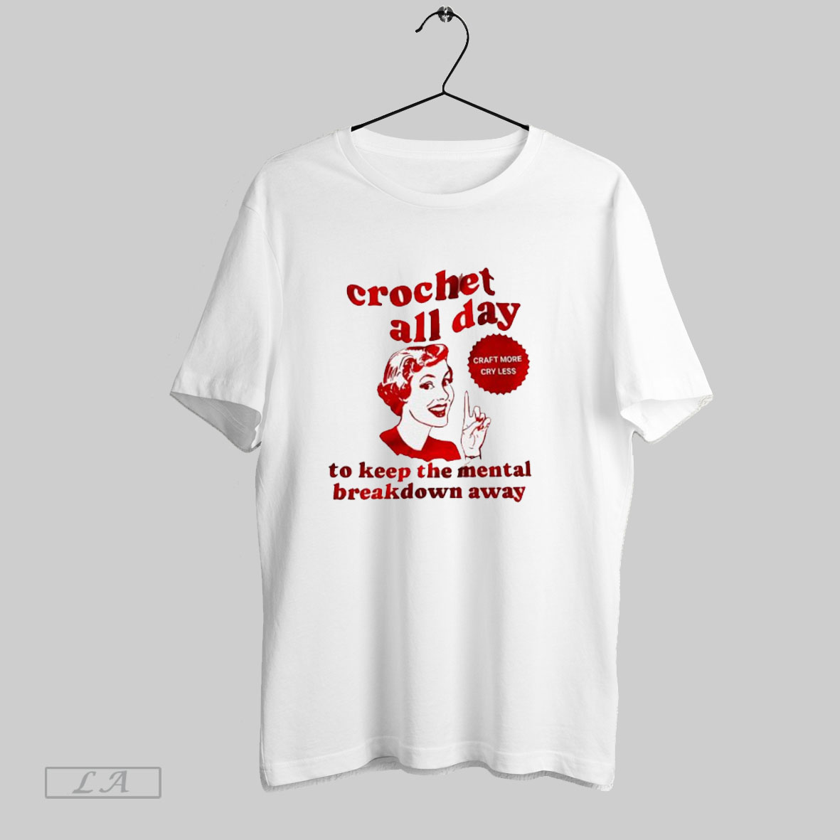 Official Crochet All Day To Keep The Mental Breakdown Away Shirt