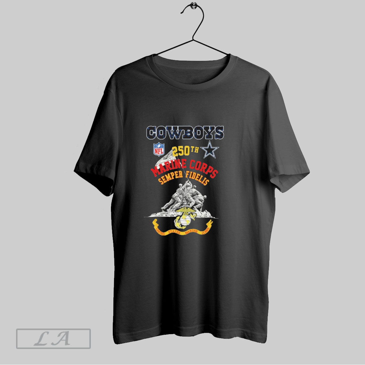 Official Dallas Cowboys 250th Marine Corps Semper Fidelis Shirt Sweatshirt