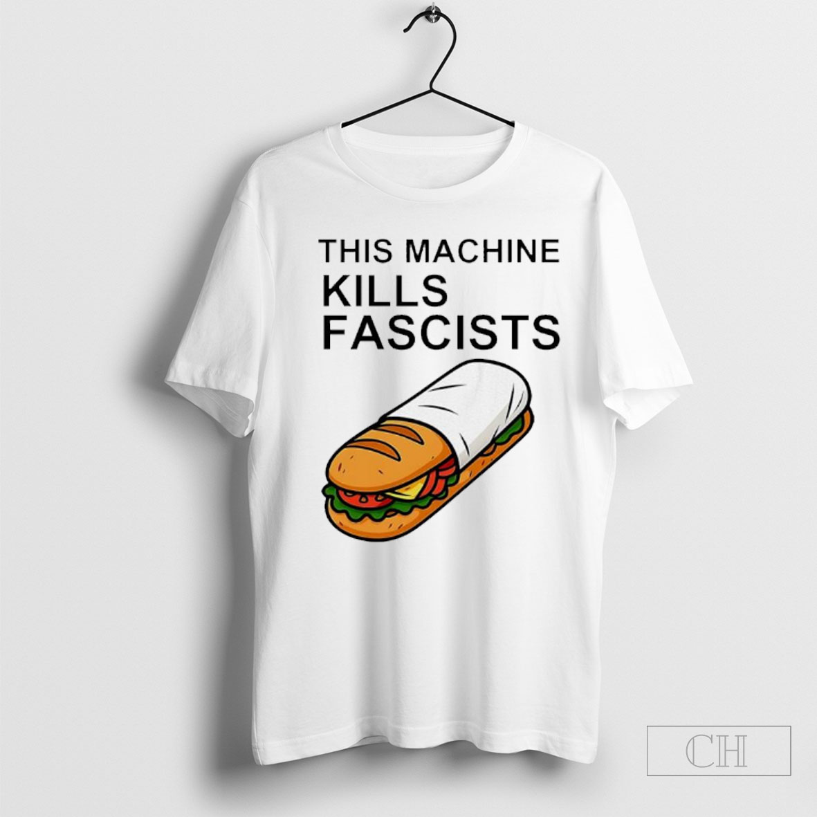 Official Free Dc Sub Sandwich This Machine Kills Fascicsts T Shirts
