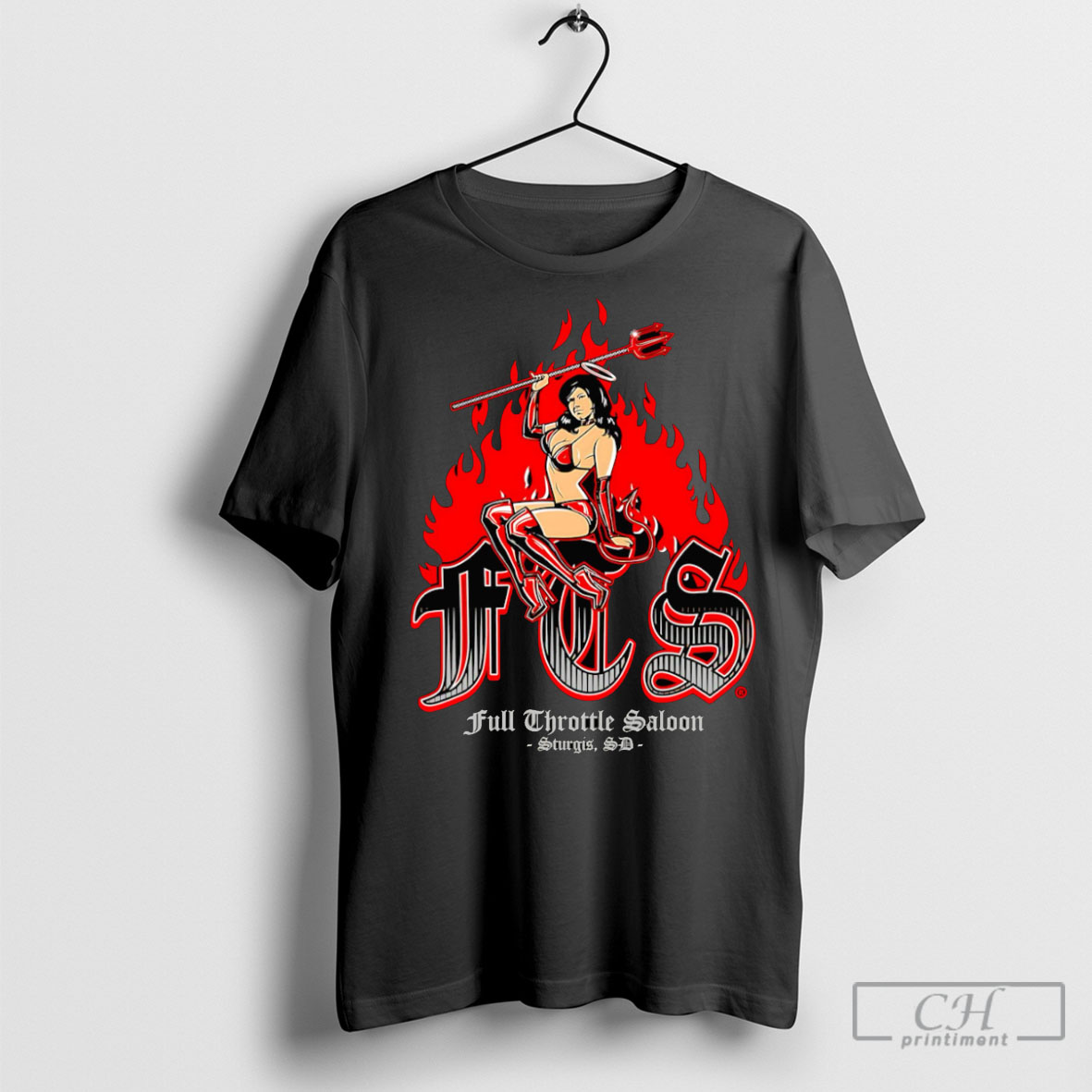 Official Full Throttle Saloon T Shirt