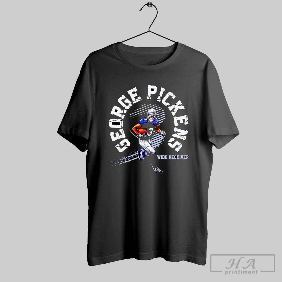 Official George Pickens Dallas Player Name Tee Shirt