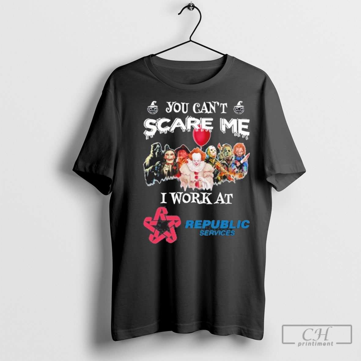 Official Halloween You Cant Scare Me I Work At Oreilly T Shirts