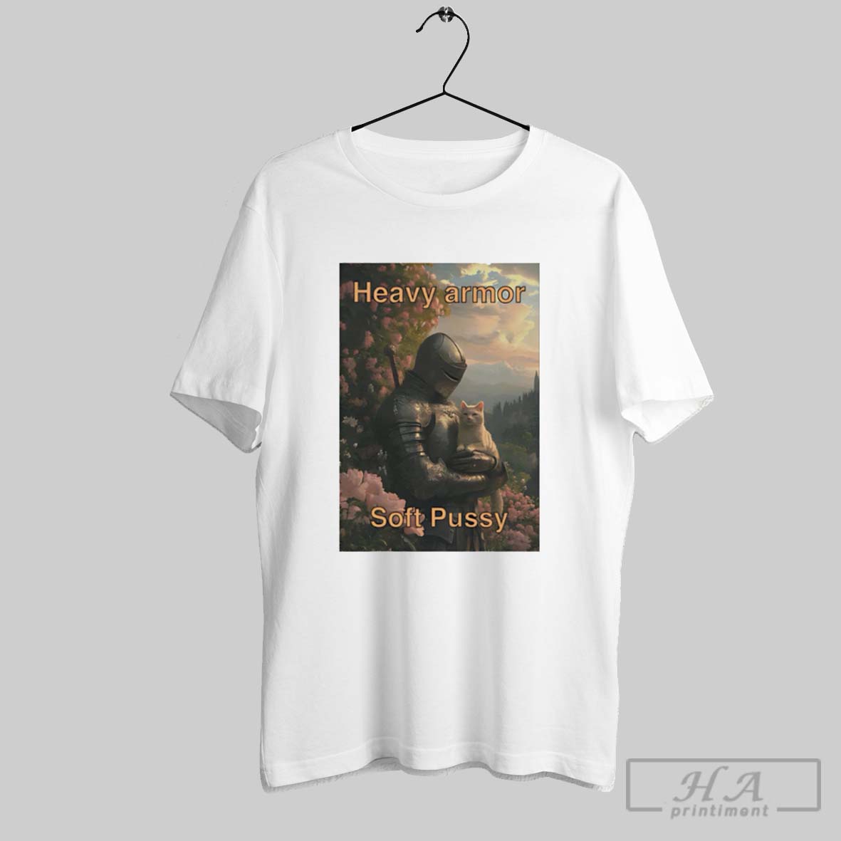 Official Heavy Armor Soft Pussy Cat Tee Shirt