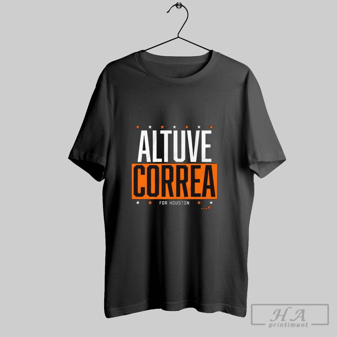 Official Houston Astros Altuve Correa For Houston Mlb Baseball 2025 T Shirt