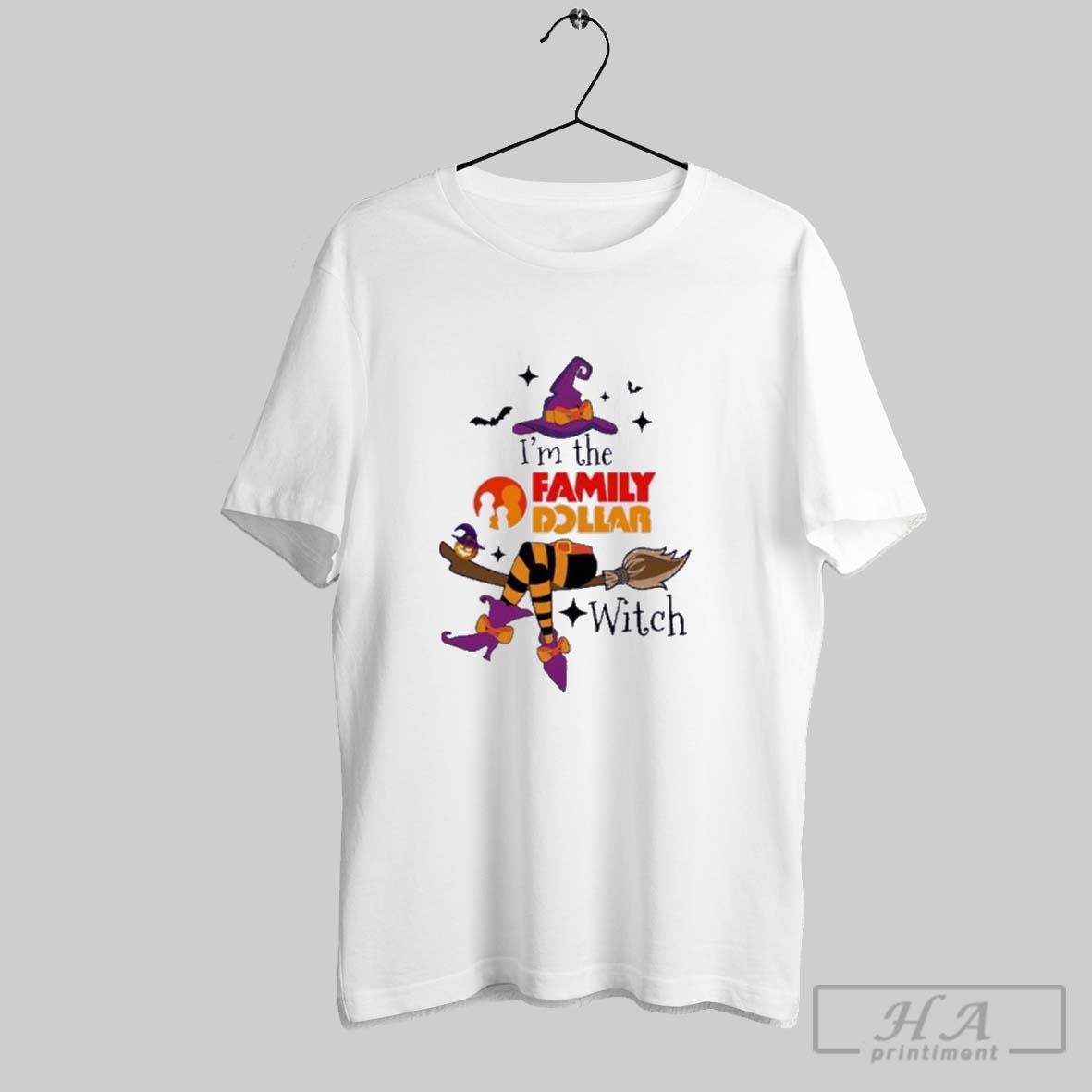 Official Im The Family Dollar Witch Halloween 2025 T Shirt