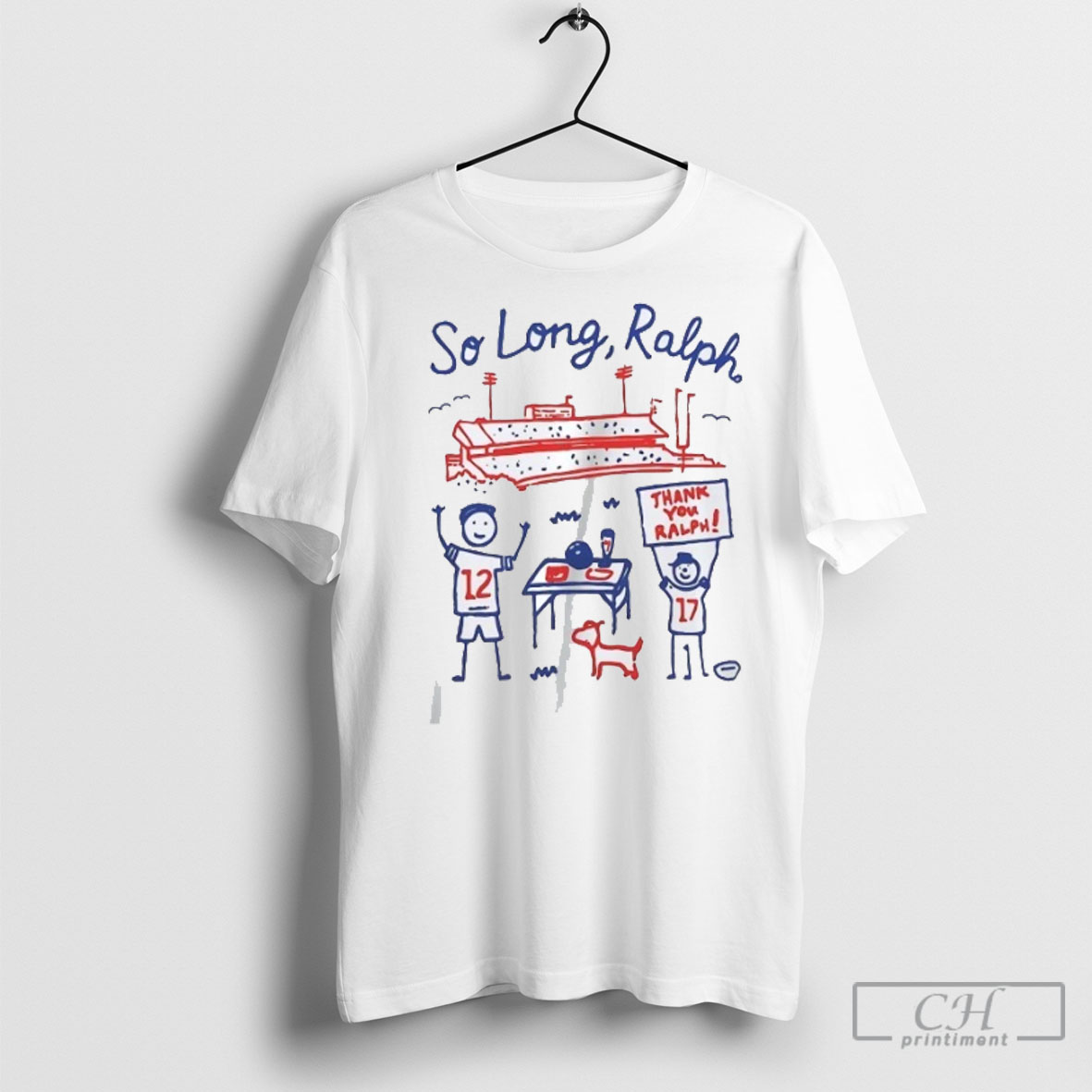 Official Jim Kelly And Josh Allen So Long Ralph Buffalo Bills Sweater Tee Shirt
