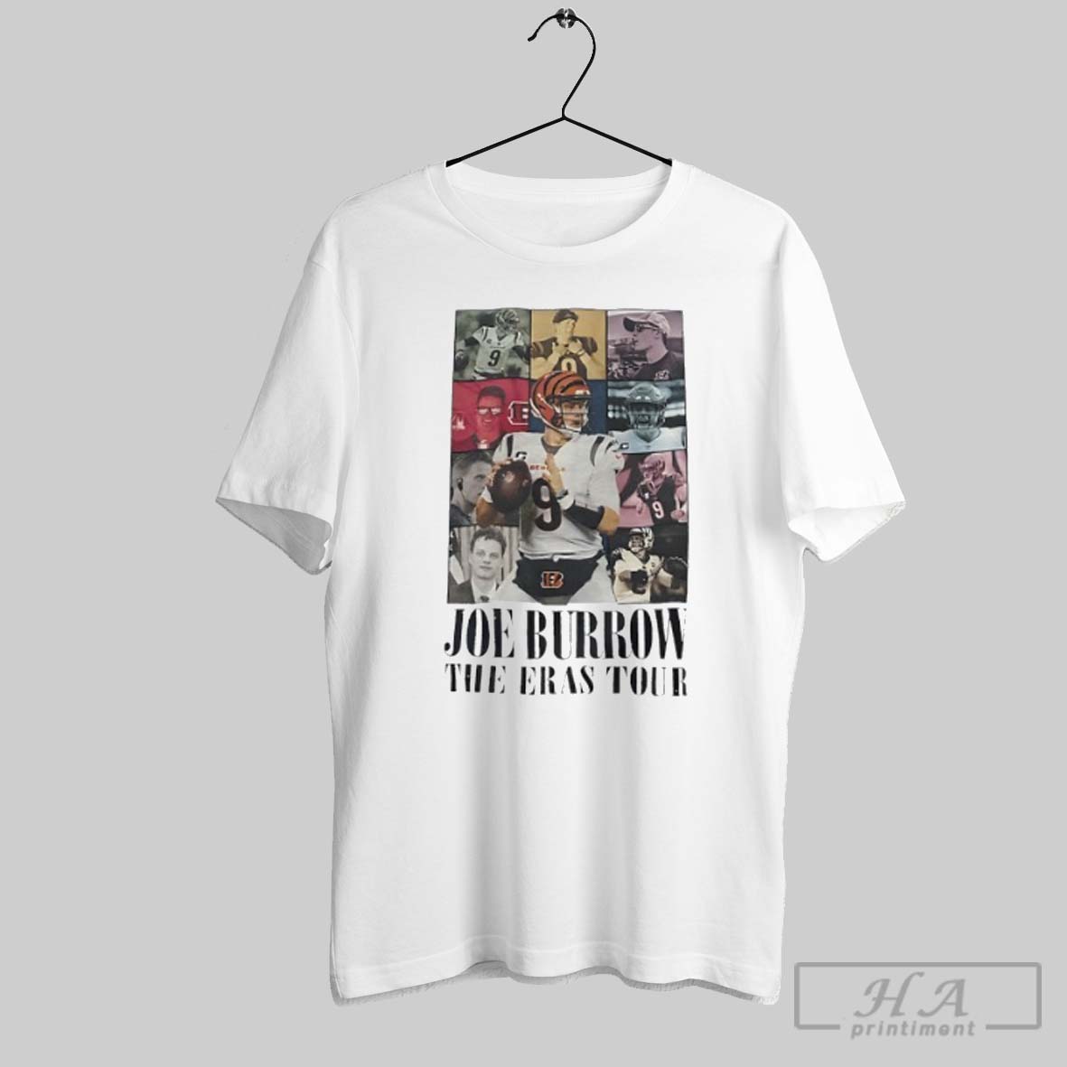 Official Joe Burrow The Eras Tour Tee Shirt