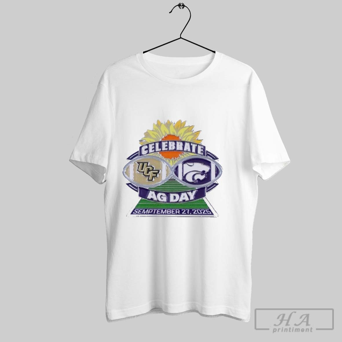 Official K State Wildcats Vs Ucf Knights 2025 Game Day Celebrate Ag Day Shirt