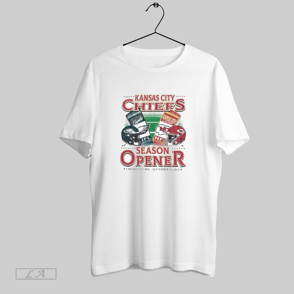 Official Kansas City Chiefs Vs Philadelphia Eagles 2025 Nfl Season Opener Matchup Shirt Sweatshirt