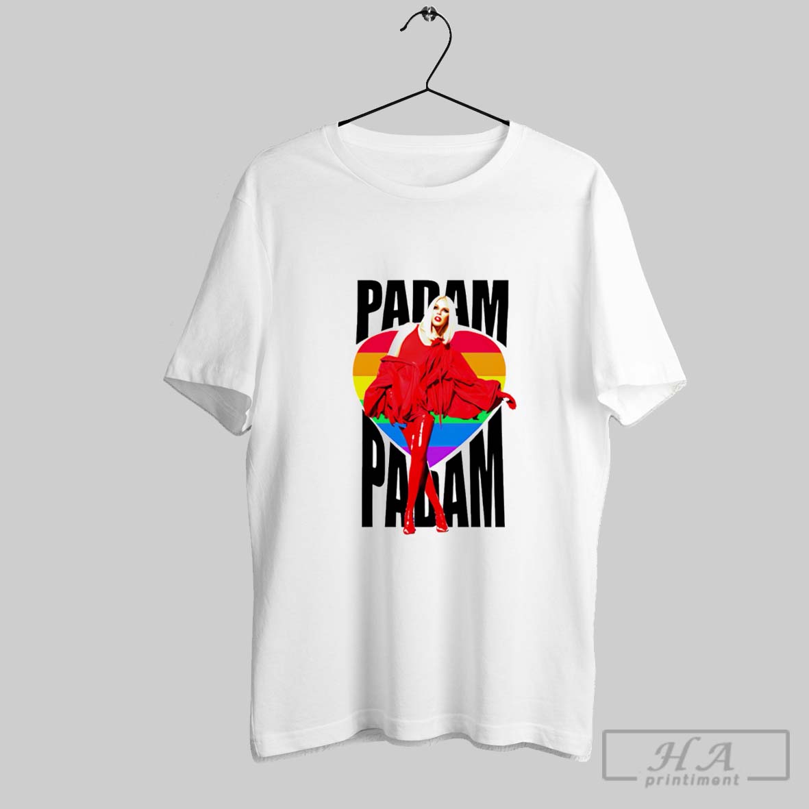 Official Kylie Minogue Padam Padam Pride Tee Shirt