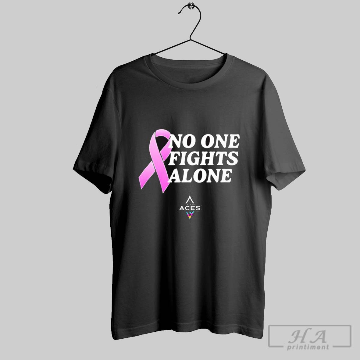 Official Las Vegas Aces No One Fight Alone Cancer Awareness Day 2025 T Shirt Hoodie Sweater Long Sleeve And Tank Top