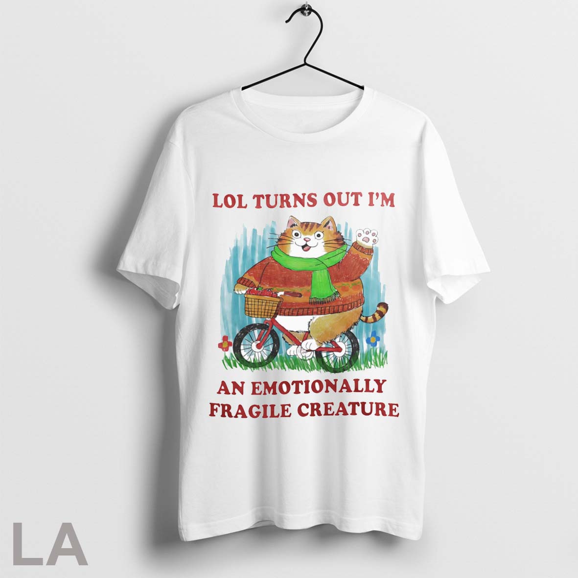 Official Lol Turns Out Im An Emotionally Fragile Creature Shirt