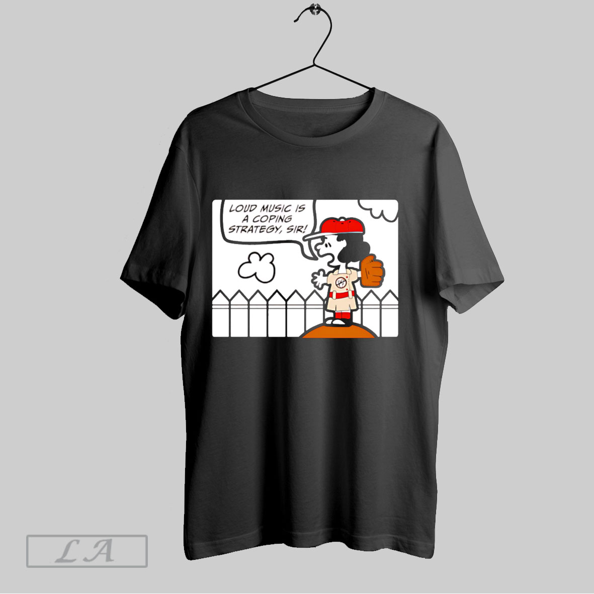 Official Loud Music Is Coping Strategy Sir T Shirt Shirt