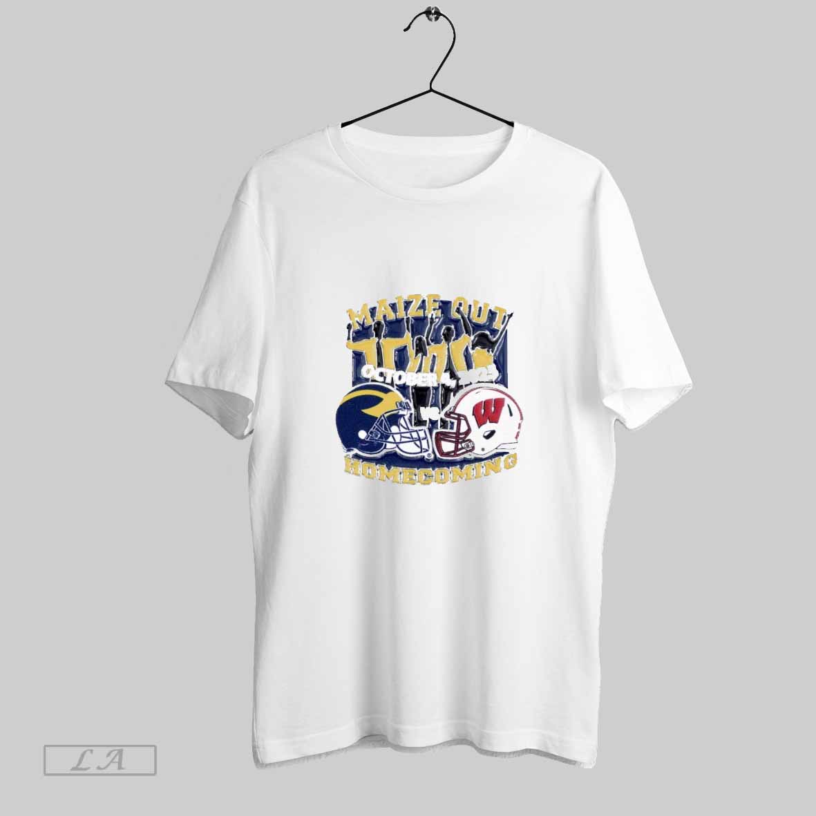 Official Michigan Vs Wisconsin October 14 2025 Homecoming Shirt