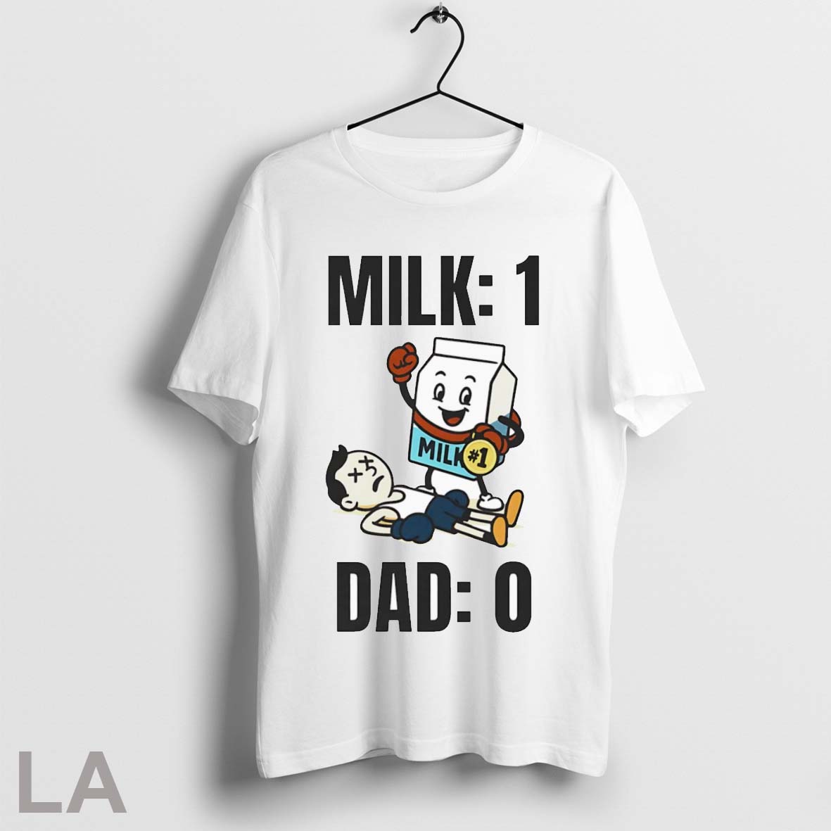 Official Milk 1 Dad 0 Shirt