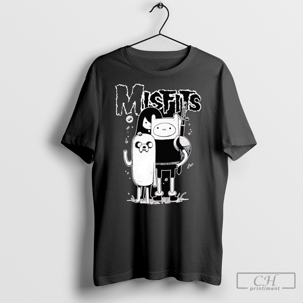 Official Misfit Adventures Time Sweater Tee Shirt