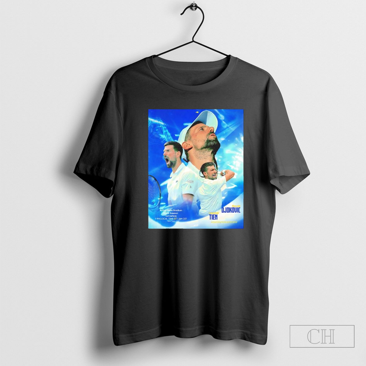 Official Novak Djokovic Us Open Tennis Matchday Graphic Shirt