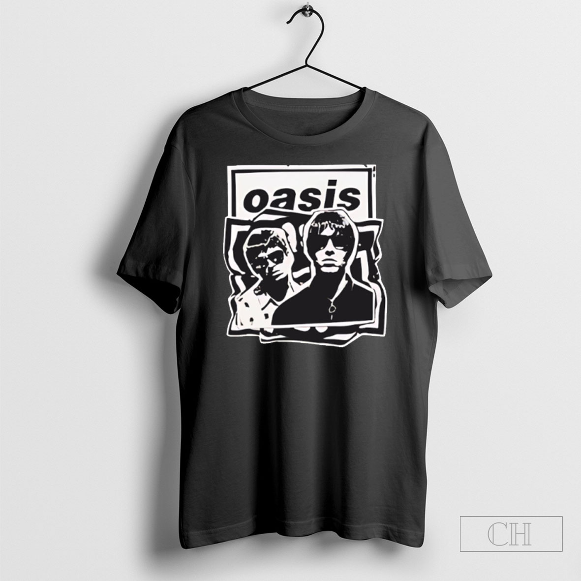 Official Oasis Live 25 Cut Out Photo Tour Shirts