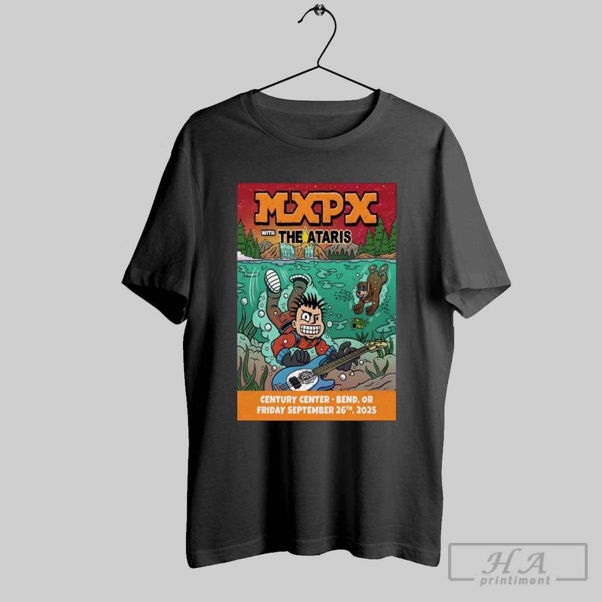 Official Official Mxpx September 26 2025 Century Center In Bend Or Poster Tee Shirt
