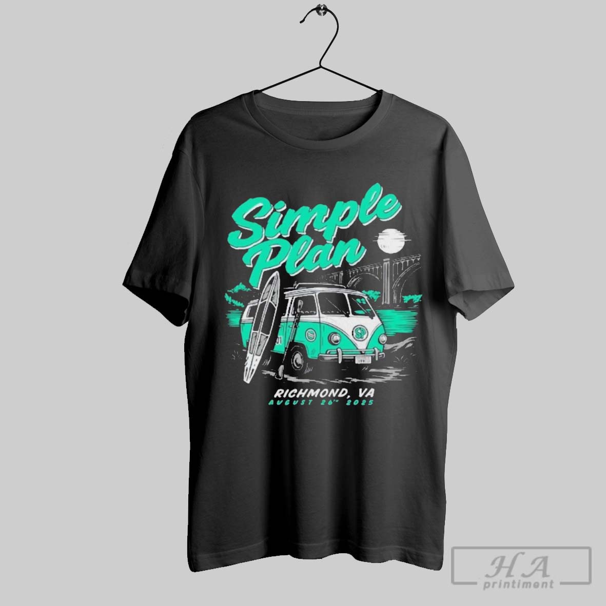 Official Official Simple Plan Allianz Amphitheater At Riverfront Richmond Va August 26 2025 Tee Shirt