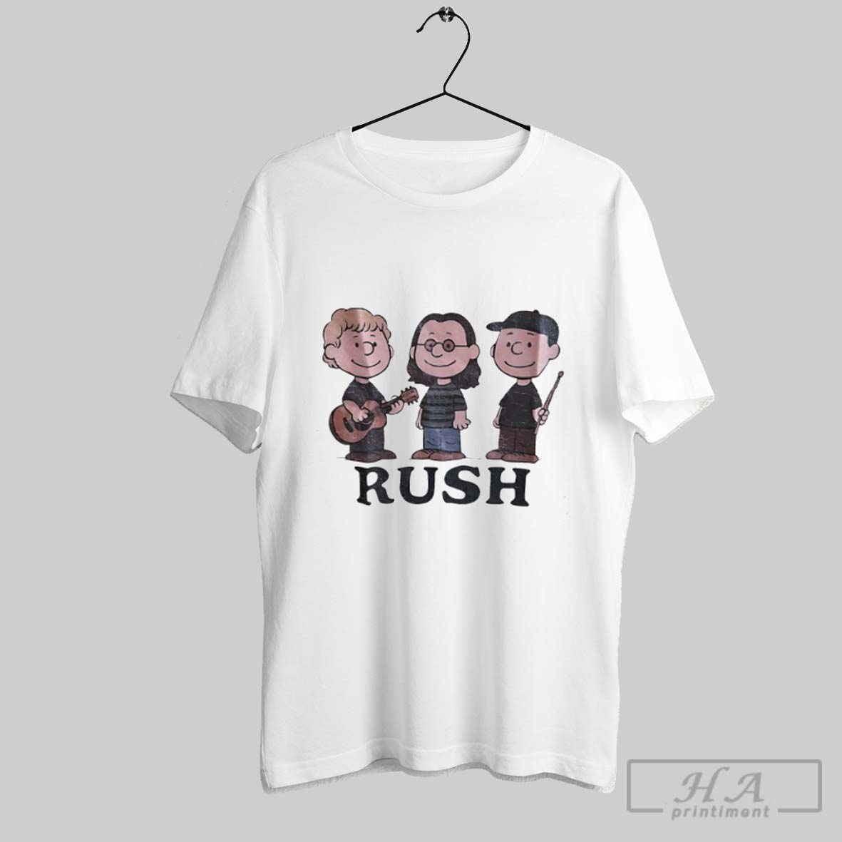 Official Peanuts Rock Canada Rush Tee Shirt