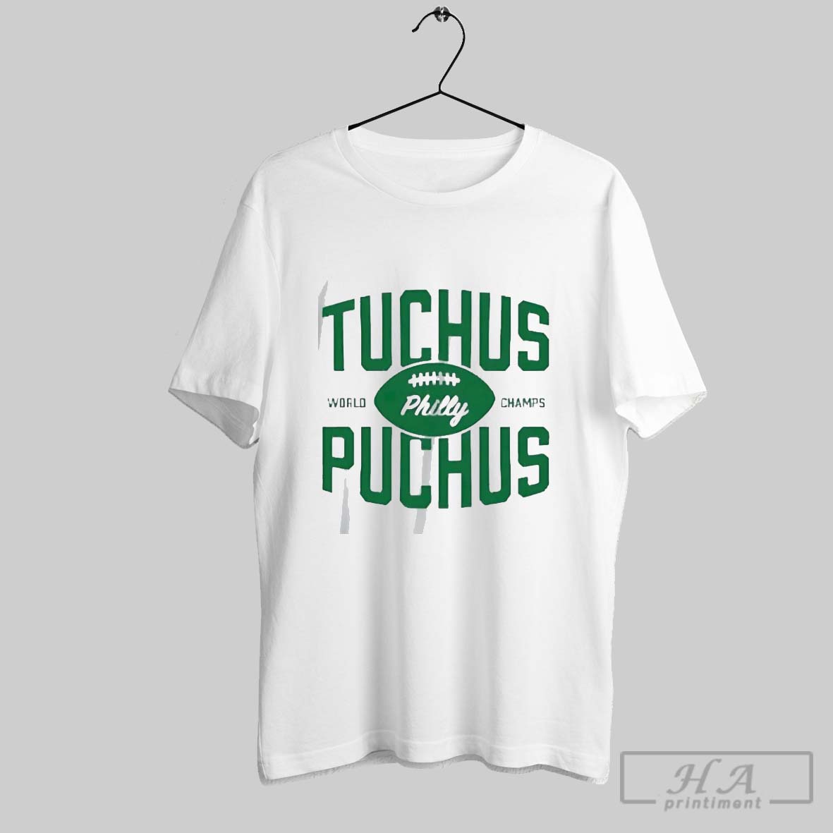 Official Philadelphia Eagles Tuchus Puchus World Champs Tee Shirt