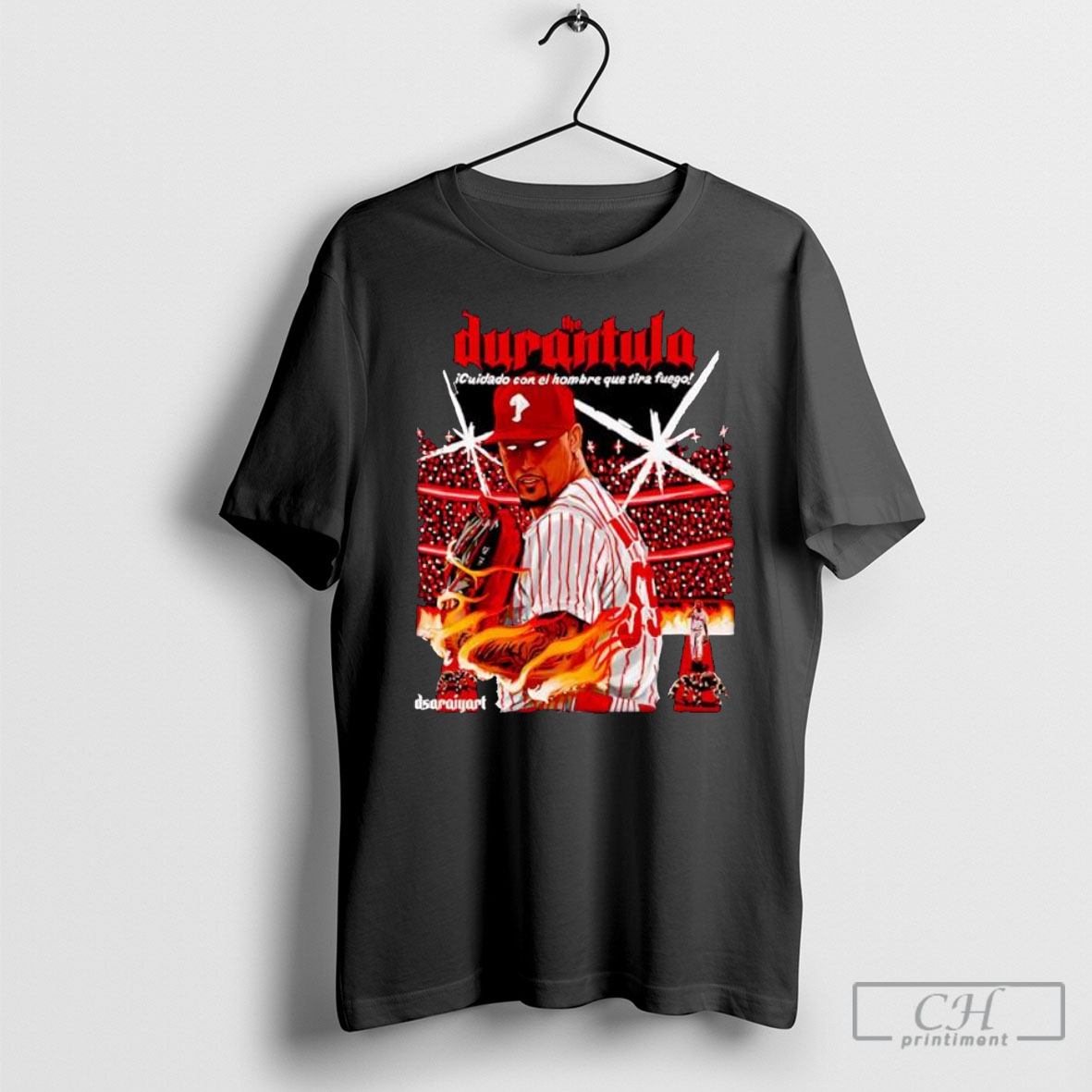 Official Philadelphia Phillies The Durantula T Shirt