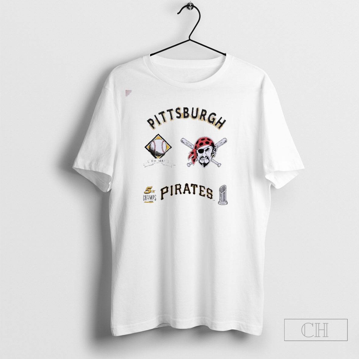 Official Pittsburgh Pirates Defined 5x Champions T Shirt Hoodie Sweater