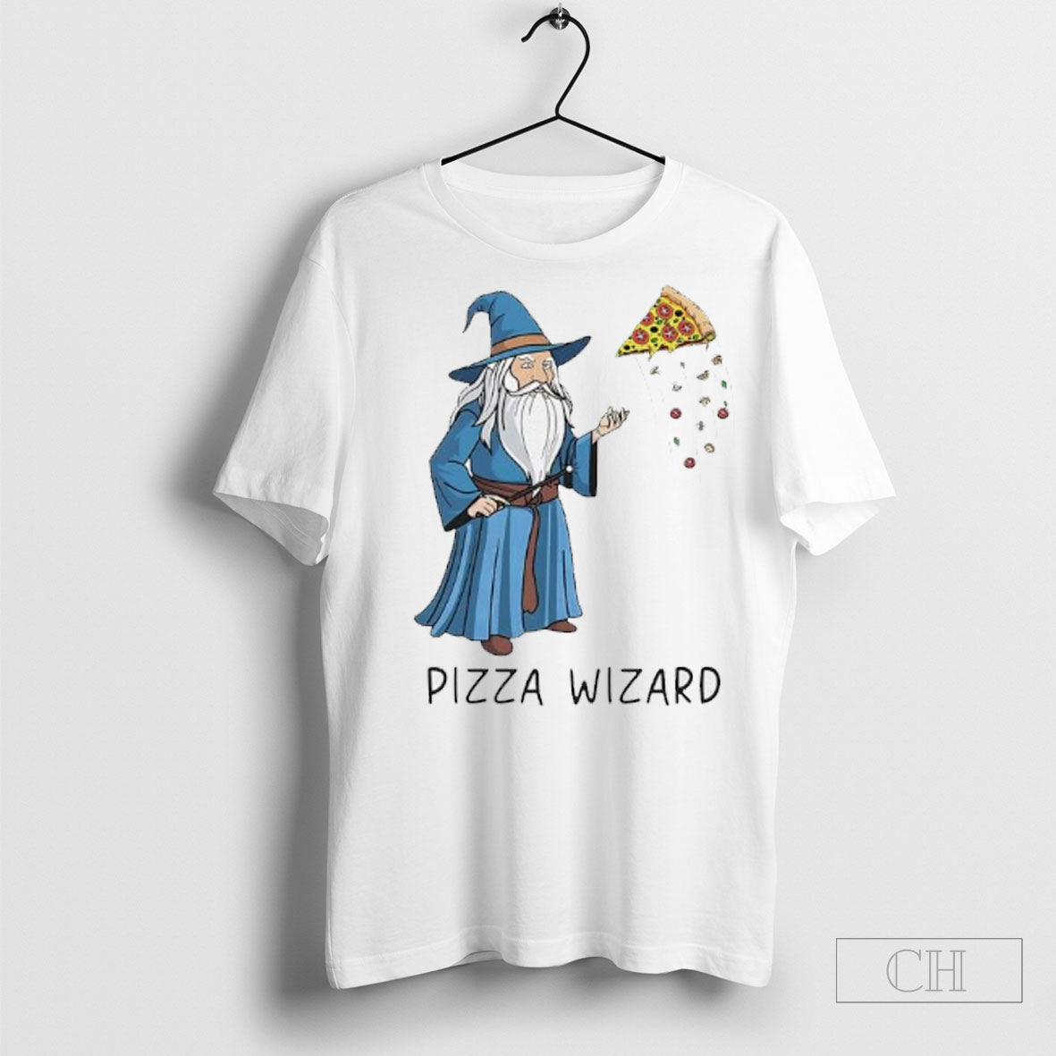 Official Pizza Wizard Funny Fastfood Lover T Shirts