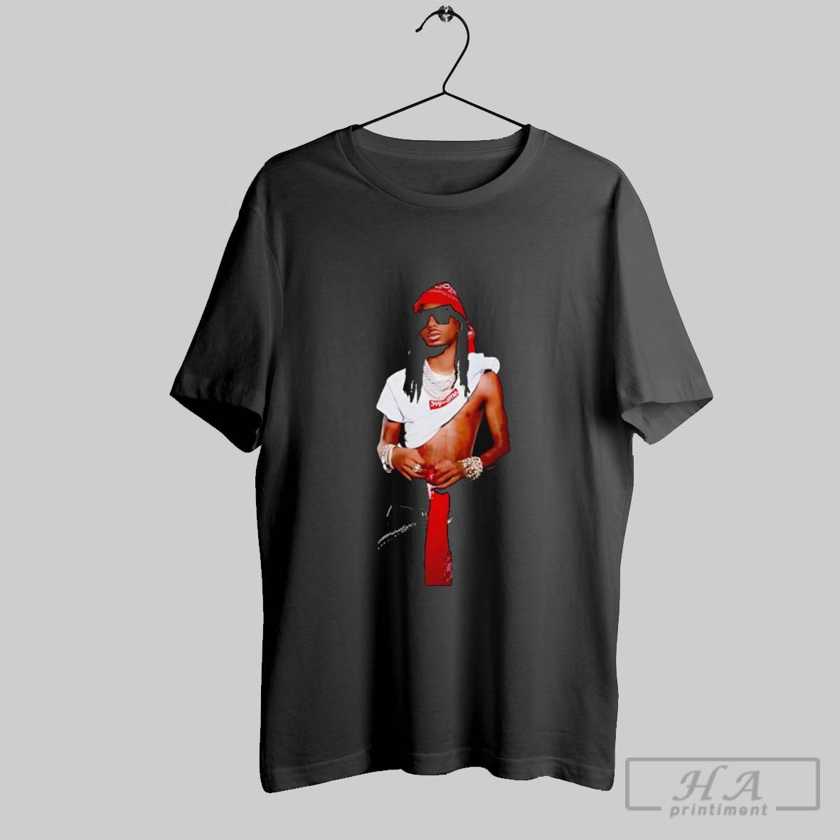 Supreme Playboi Carti Tee M ブラック FA25 Supreme Playboi Carti Tee Black Men's - FW25 - US