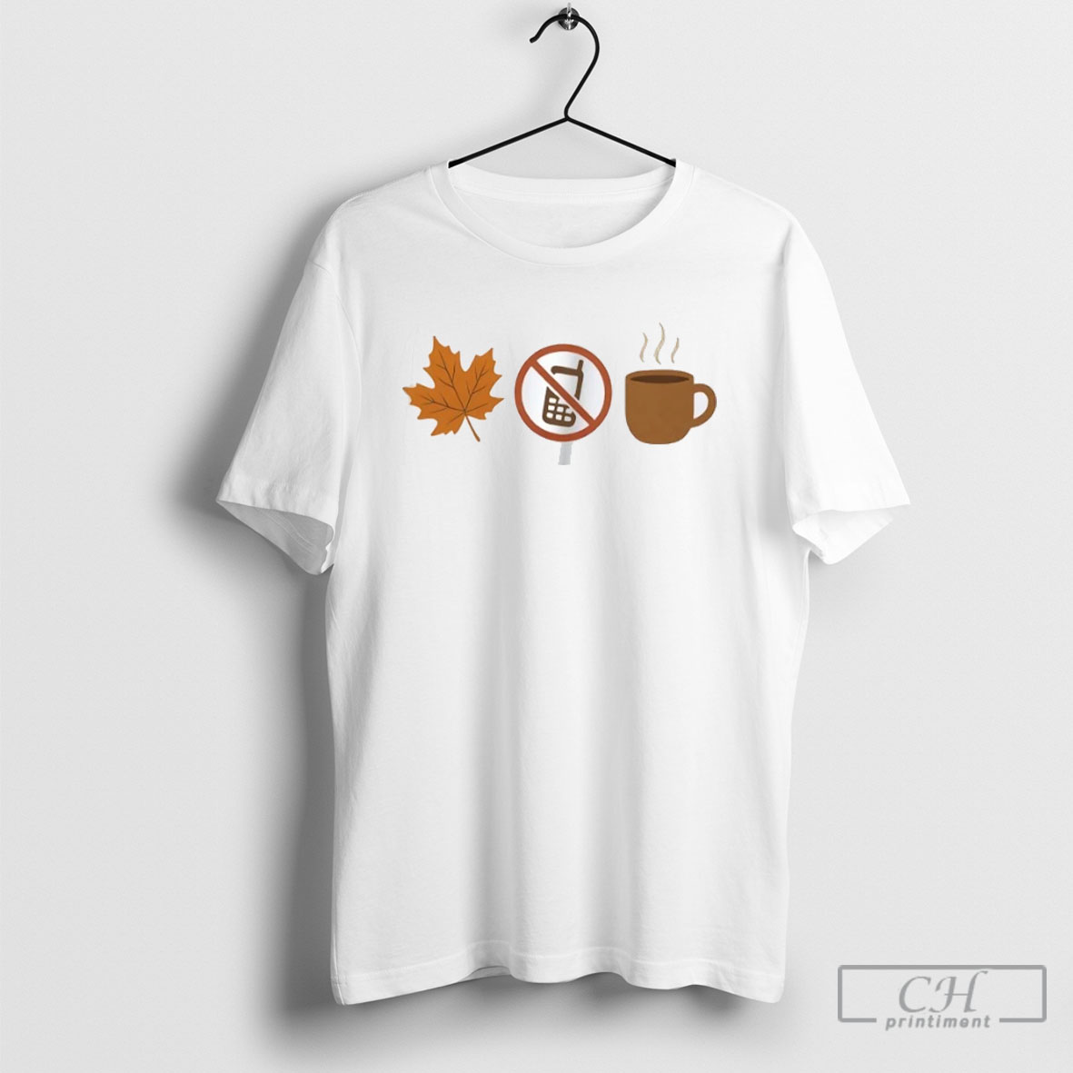 Official Rewatch Season Fall Leaf Phone Coffee Halloween Sweater Tee Shirt