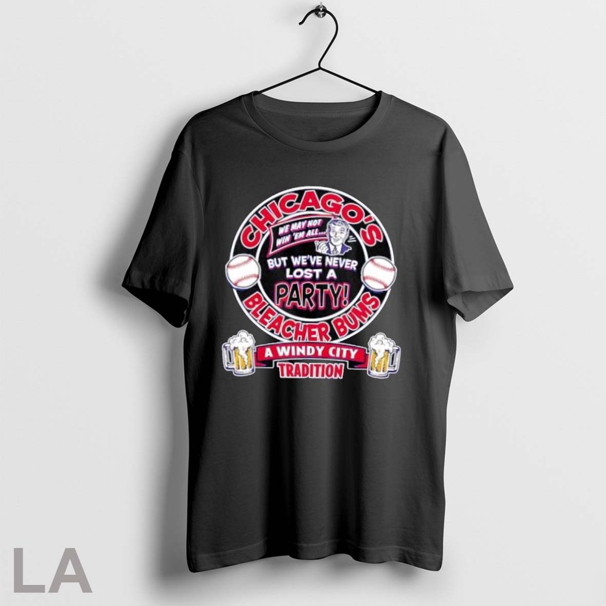 Official Smack Apparel Bleacher Bums Chicago Baseball Shirt