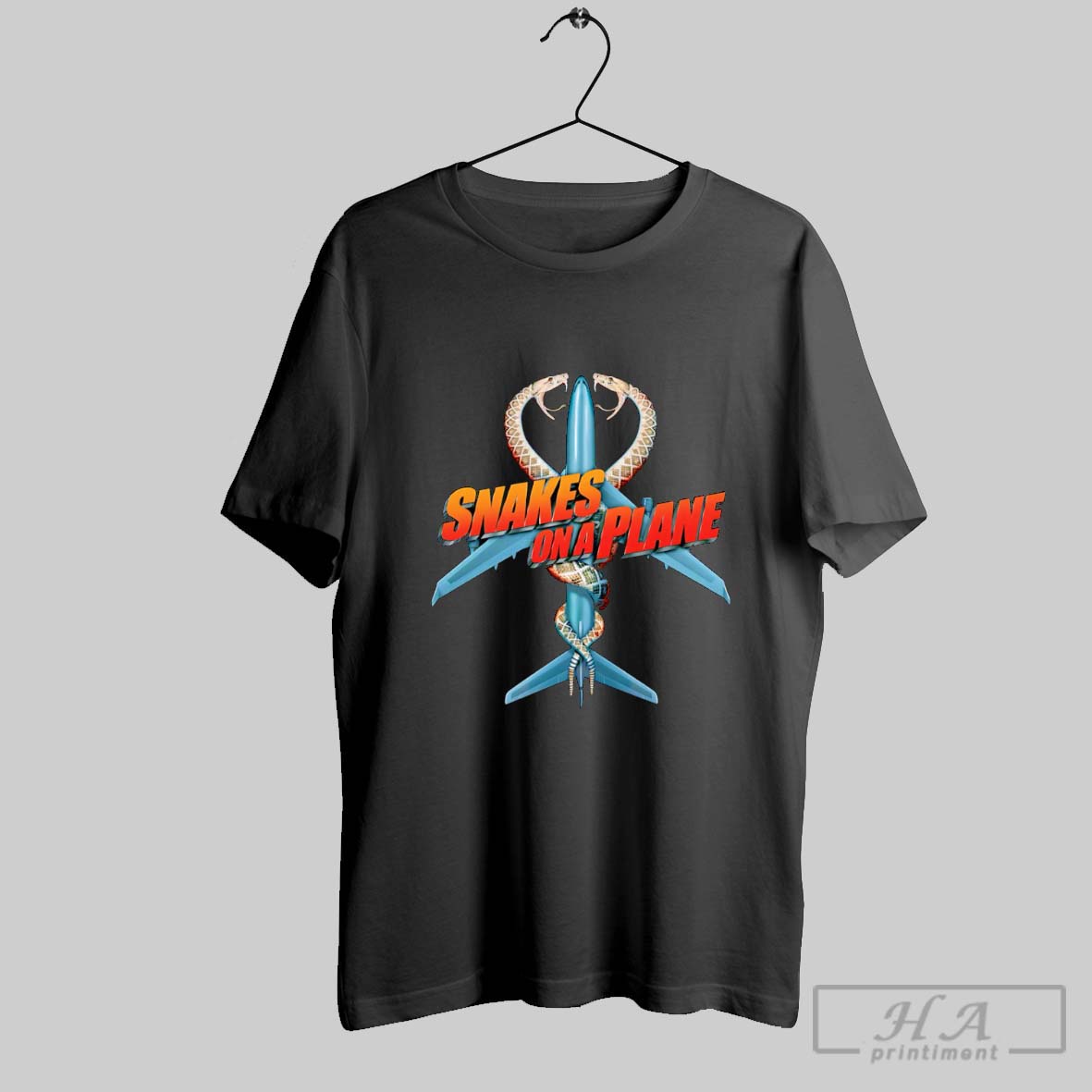 Official Snakes On A Plane Tee Shirt
