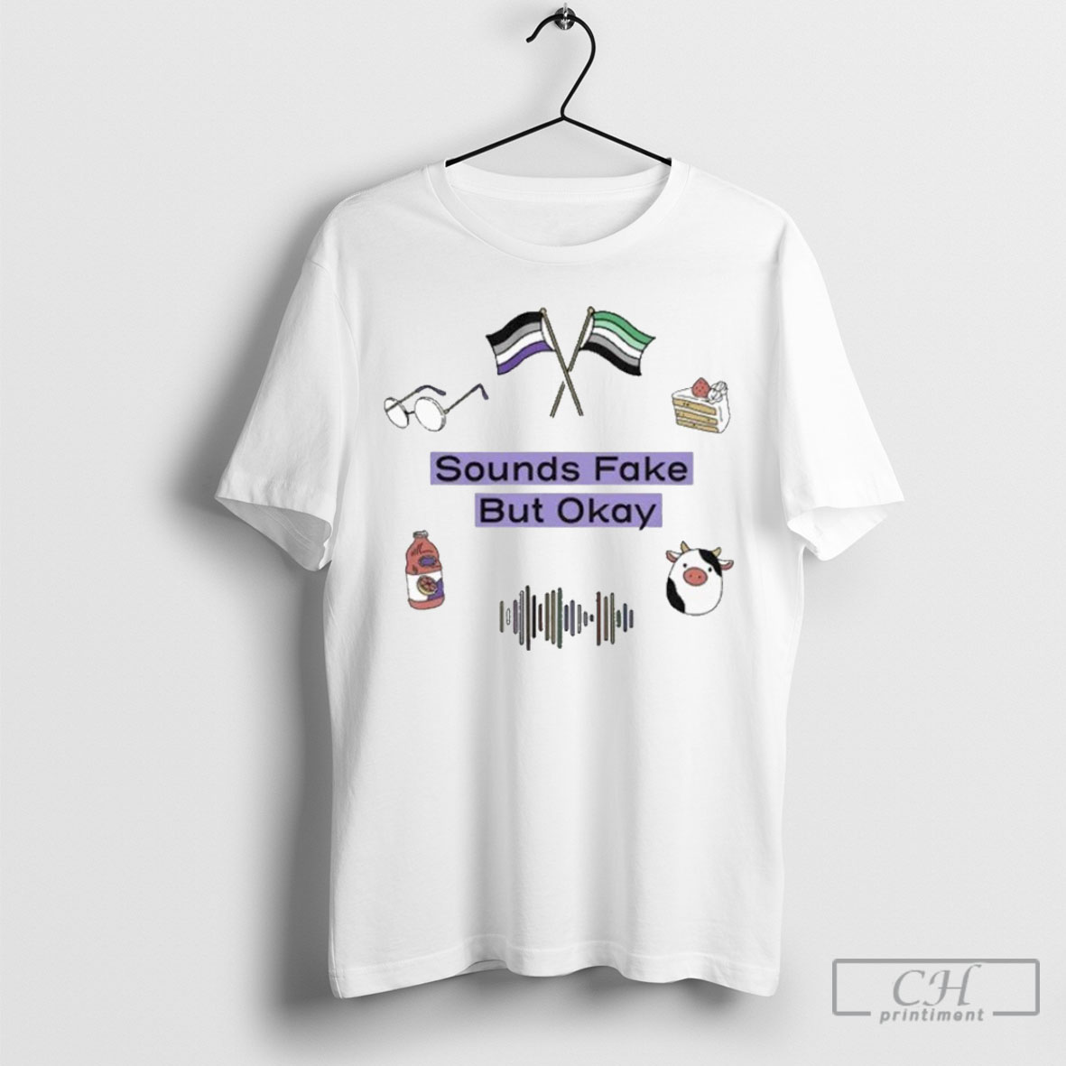 Official Sounds Fake But Okay Logo Shirts