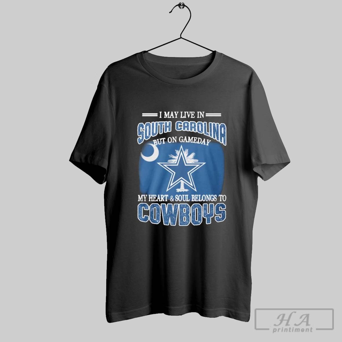 Official South Carolina Cowboys Fans Gameday My Heart And Soul Tee Shirt